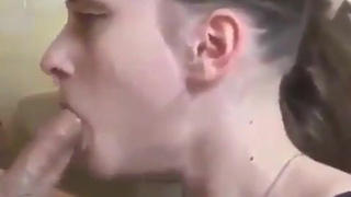 Deepthroat Cumshot Cum Swallow Cum Blowjob GIF