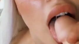 Dildo Deepthroat Blowjob GIF