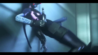 Widowmaker выпила для храбрости и трахнула Tracer в аниме порно