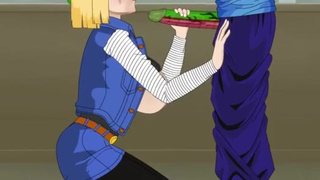 Android 18 Dragon Ball Z Анимированный