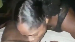 Swallowing Hardcore Ebony Couple Ebony Deepthroat Cum Swallow Cum In Mouth Blowjob African American GIF