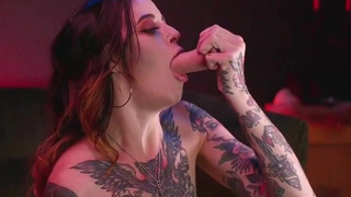 Tattoo Small Tits Dildo Deepthroat Blowjob Babes Amateur GIF