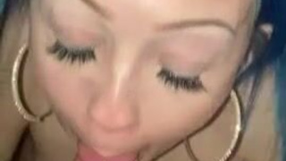 Petite OnlyFans MILF Hotwife Deepthroat Blowjob Big Dick BWC GIF