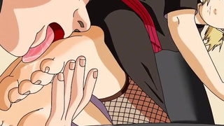 Naruto Girls Feet Jerk Off Challenge (no Audio)