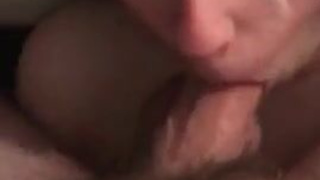 Girlfriend Deepthroat Cum Blowjob GIF