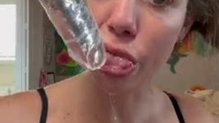 Toy Dildo Deepthroat GIF