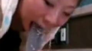 Throat Fuck Sloppy Gagging Deepthroat Asian GIF