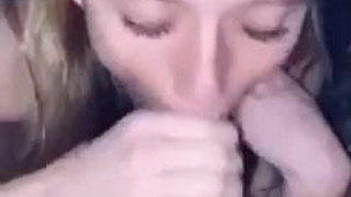 Teen POV Deepthroat Blowjob Amateur GIF