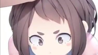 Hentai Deepthroat Big Dick GIF