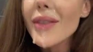 Spit Cum Ball Gagged GIF