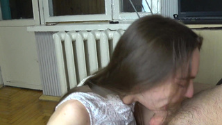 I Love To Swallow His Cock Every Day - SladkiSlivki