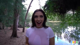 Vivian Taylor Tattoo Outdoor Natural Tits Deepthroat Cowgirl Brunette Blowjob Big Ass GIF