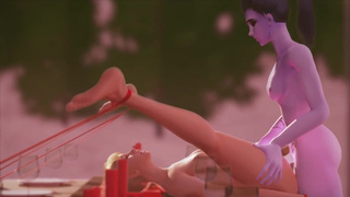 Widowmaker tries her gift - Fatcat17