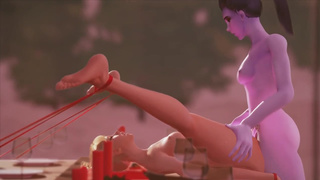 Widowmaker tries her gift - Fatcat17