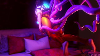 Tracer tangled in tentacles - Meltrib